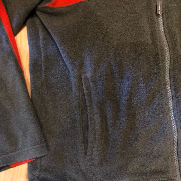 Boys TNF lightweight fleece zip jacket XL 18/20 - Picture 2 of 4